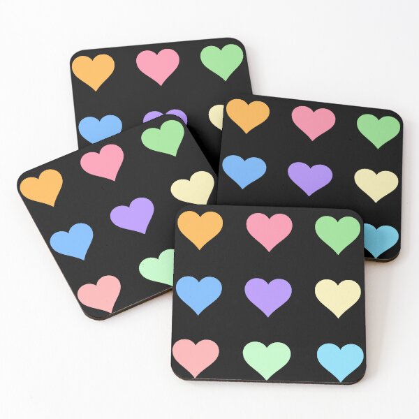 Item preview, Pastel Love Hearts Sticker Pack  designed and sold by MysticMagpie.