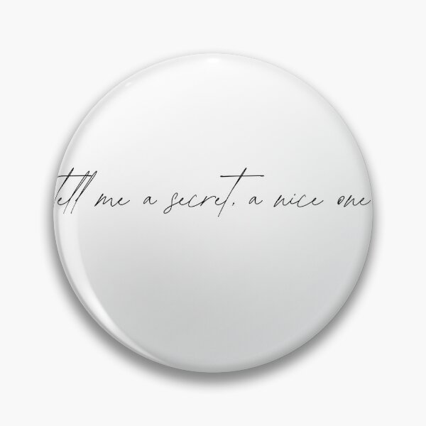 Item preview, All the young dudes quote - "tell me a secret, a nice one" (marauders)  designed and sold by inkstainedstars.