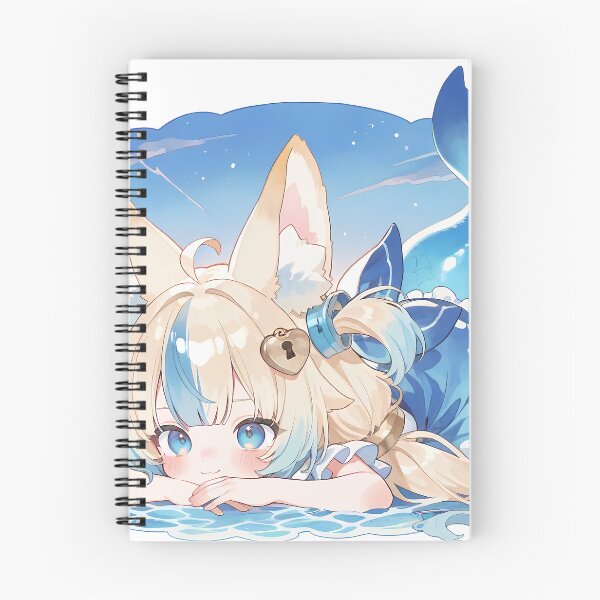 Item preview, Sameko Saba - Mermaid Vtuber with Ocean Aesthetic designed and sold by Eaterweal.