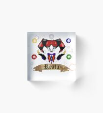Reala and The Ideyas Acrylic Block