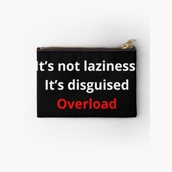 Item preview, Not Laziness – Mental Burnout Awareness Quote designed and sold by Color Drift.