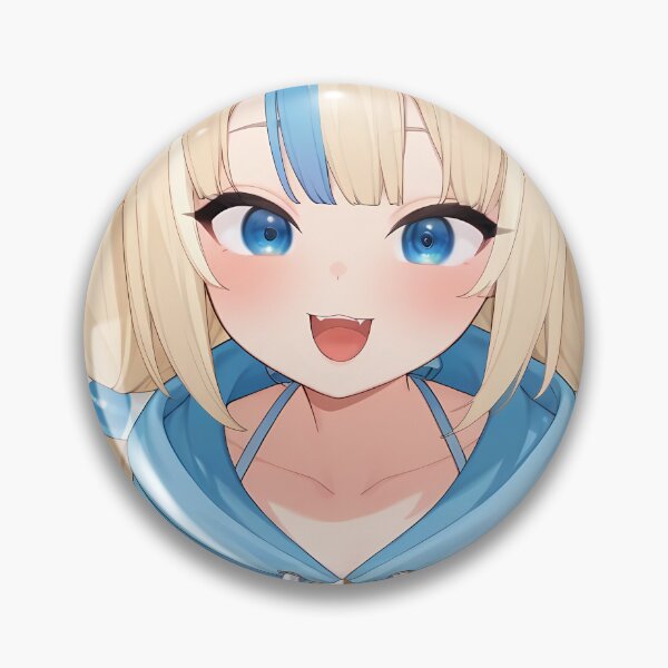 Item preview, Sameko Saba - Cute Hoodie Vtuber Art designed and sold by Eaterweal.