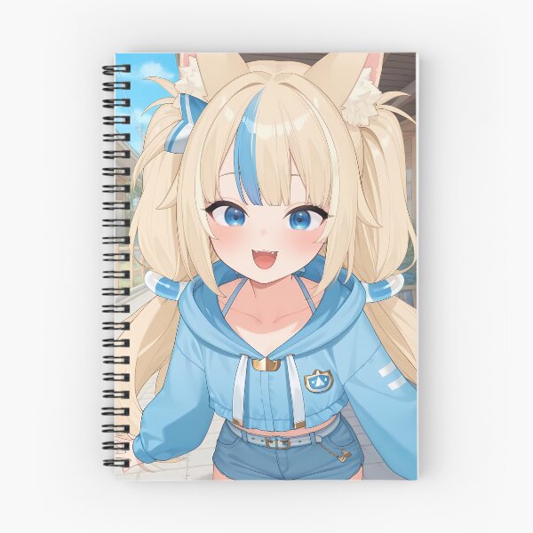 Item preview, Sameko Saba - Cute Hoodie Vtuber Art designed and sold by Eaterweal.