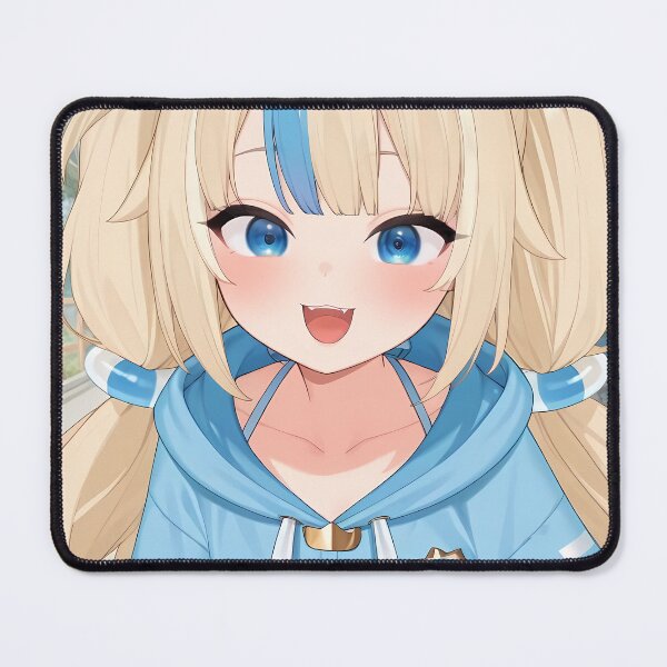 Item preview, Sameko Saba - Cute Hoodie Vtuber Art designed and sold by Eaterweal.