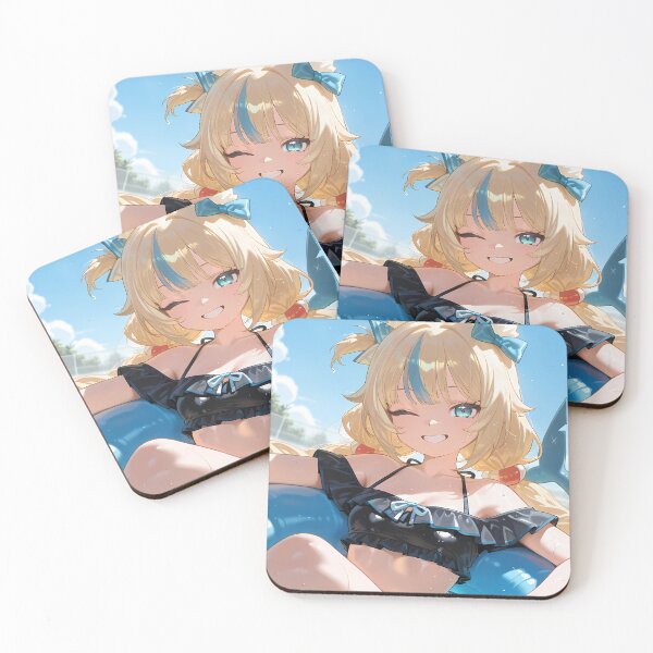Item preview, Sameko Saba - Fox Girl in Swimsuit designed and sold by Eaterweal.