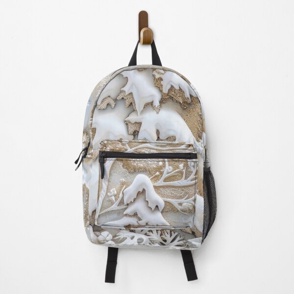 Item preview, Majestic golden deer in the snowy forest designed and sold by MargaretWiktor.