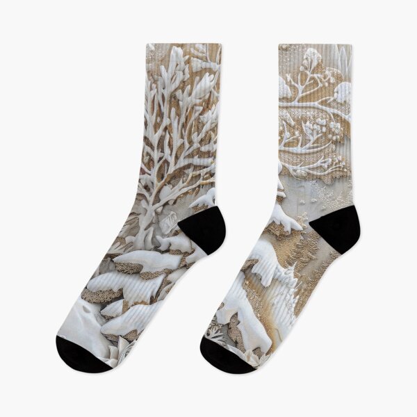 Item preview, Majestic golden deer in the snowy forest designed and sold by MargaretWiktor.