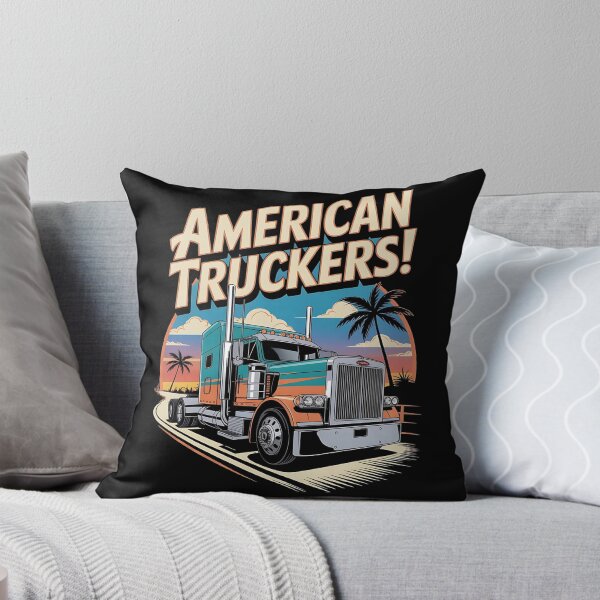 Item preview, American truckers - American truck yeah - Road warrior - Trucking and chucklin - Trucking compagny - Highway king - Diesel dreams - Road beast - Truck yeah designed and sold by JansenGS.