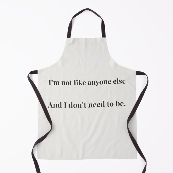 Item preview, I’m not like anyone else – minimalist quote about self-acceptance and individuality designed and sold by KWkindwaves.