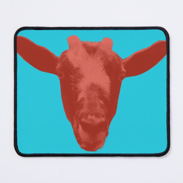 Item preview, Floating goat head - complimentary colors 2 designed and sold by Dryft7.