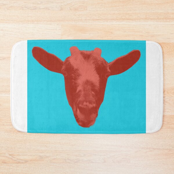 Item preview, Floating goat head - complimentary colors 2 designed and sold by Dryft7.