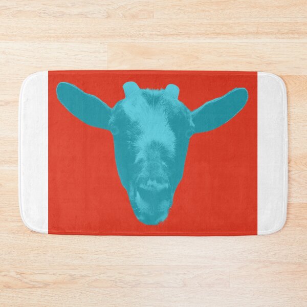 Item preview, Floating goat head - complimentary colors 1 designed and sold by Dryft7.
