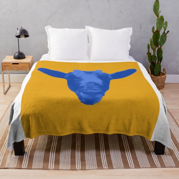 Item preview, Floating goat head - complimentary colors 3 designed and sold by Dryft7.