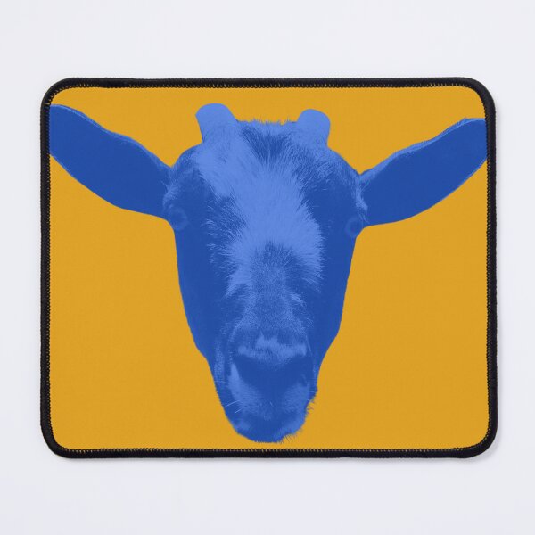 Item preview, Floating goat head - complimentary colors 3 designed and sold by Dryft7.