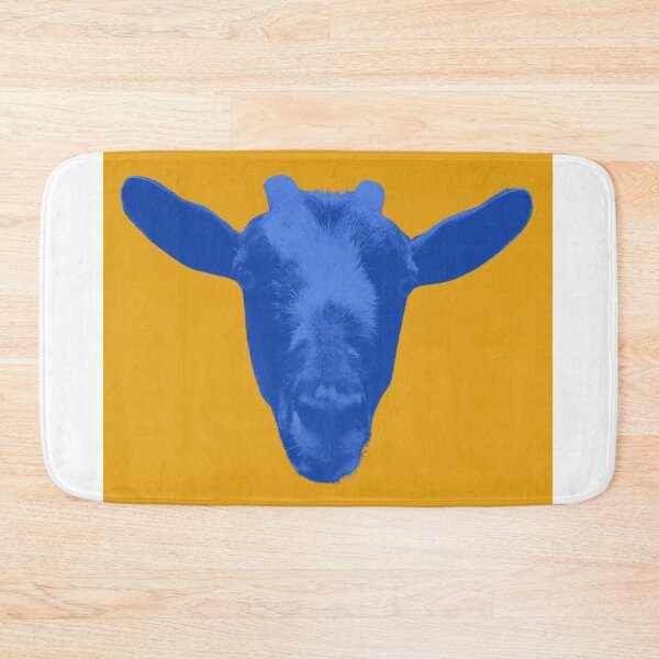 Item preview, Floating goat head - complimentary colors 3 designed and sold by Dryft7.