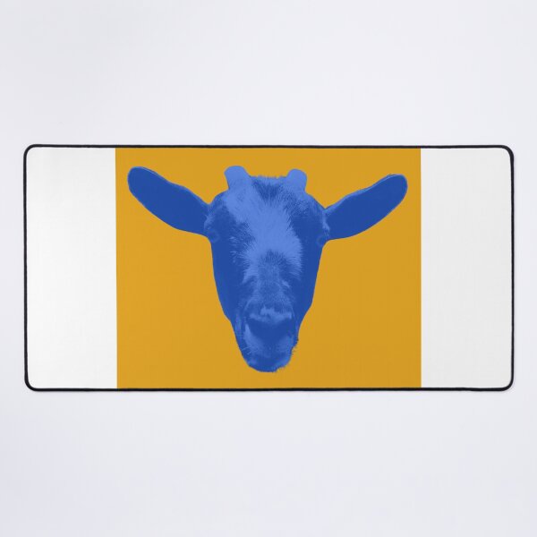 Item preview, Floating goat head - complimentary colors 3 designed and sold by Dryft7.