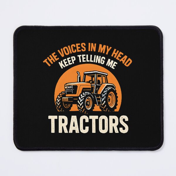 Item preview, The Voice in My Head Keeps Telling Me Tractors | Funny Tractor Lover designed and sold by tmerchtrends.