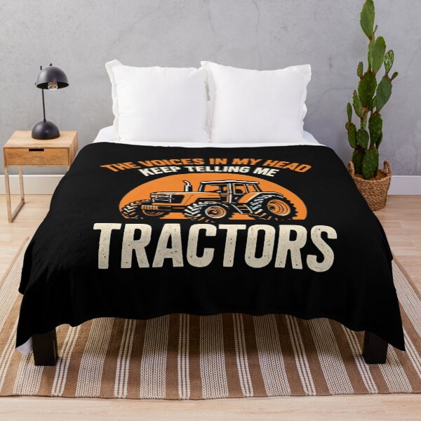 Item preview, The Voice in My Head Keeps Telling Me Tractors | Funny Tractor Lover designed and sold by tmerchtrends.