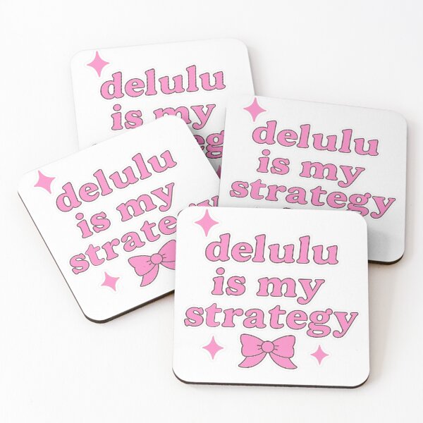 Item preview, Delulu Sparkle Core Meme designed and sold by ArtByEvelina.