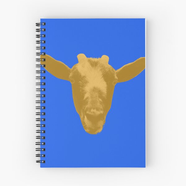 Item preview, Floating goat head - complimentary colors 4 designed and sold by Dryft7.