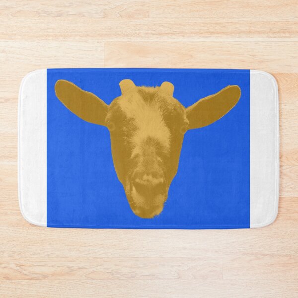 Item preview, Floating goat head - complimentary colors 4 designed and sold by Dryft7.