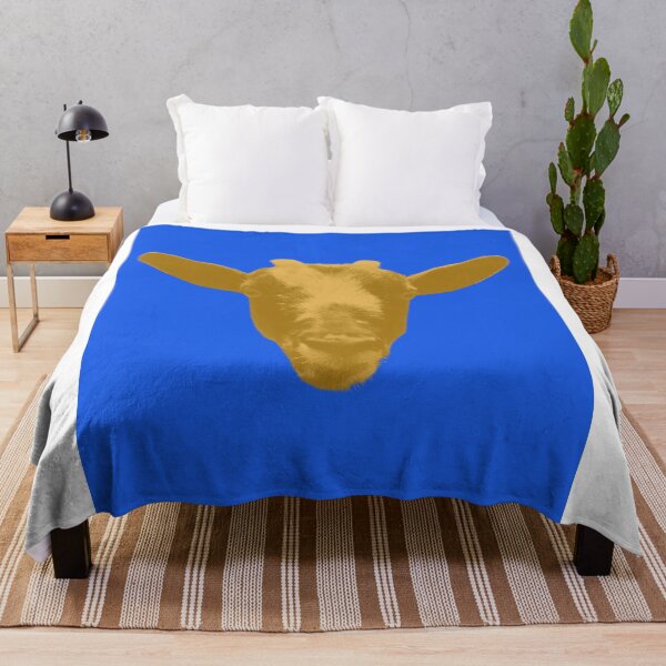 Item preview, Floating goat head - complimentary colors 4 designed and sold by Dryft7.