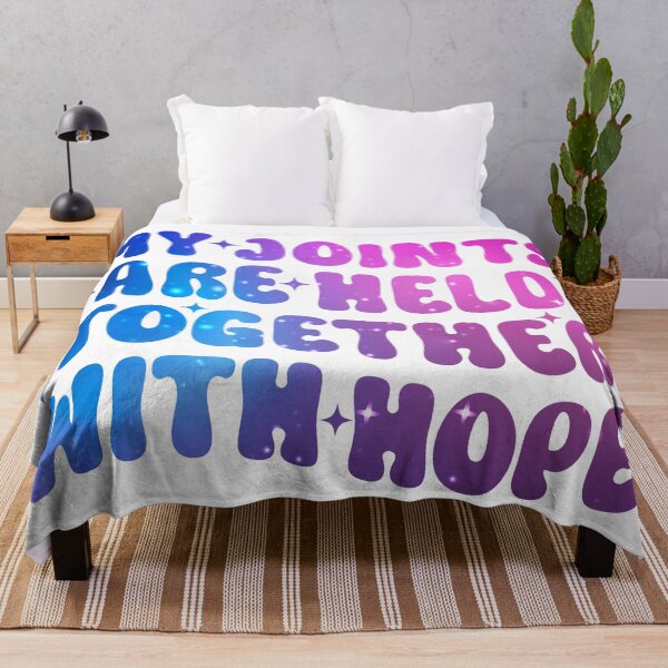 Item preview, My Joints Held Together With Hope  Funny T-Shirts Hoodies Hats Pins Stickers Magnets Mugs Posters Joint Pain  Connective Tissue Arthritis EDS Autoimmune Humorous Unisex Tees designed and sold by ChronicillnessT.