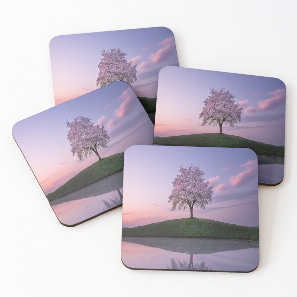 Item preview, Standalone Cherry Blossom Tree On A Hill designed and sold by SilentSpirits.