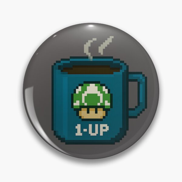 Item preview, 1Up Coffee designed and sold by thebarrelbit.