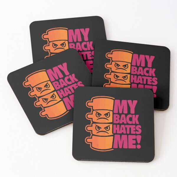 Item preview, My Back Hates Me designed and sold by SignumShop.