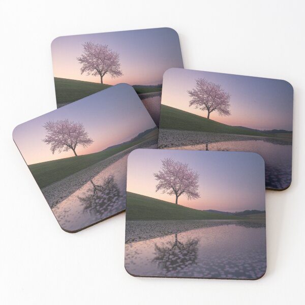 Item preview, Beautiful Cherry Blossom Tree On A Hill designed and sold by SilentSpirits.