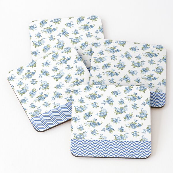 Item preview, Bluer than Blue Collection - DAINTY & FLORAL Tapestry   designed and sold by Dailywalker22.