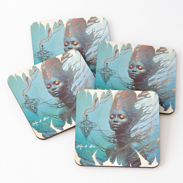 Item preview, La Sirene, La Siren, Loa, Lwa, Haitian Vodou, Voodoo designed and sold by StregaEvelyn.