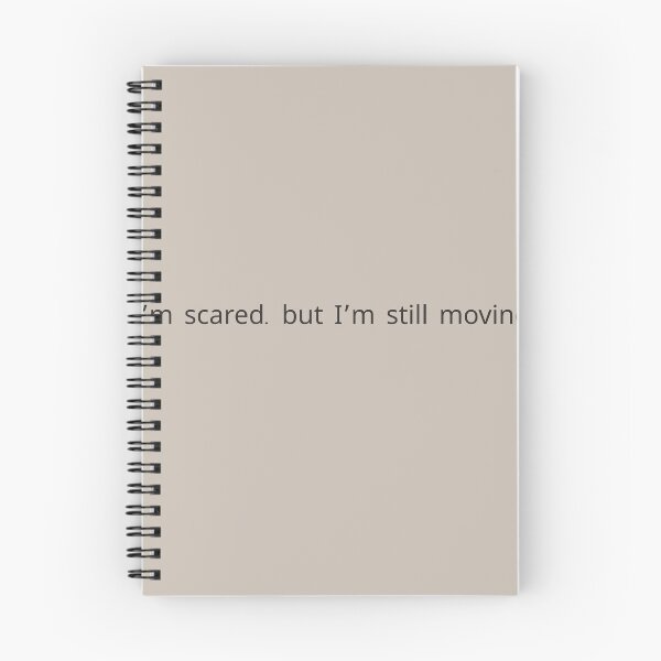 Item preview, Scared but still walking – gentle courage quote for healing and growth designed and sold by KWkindwaves.