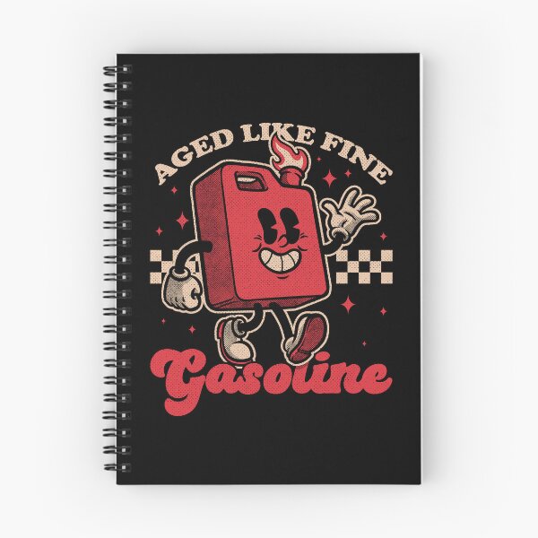 Item preview, Gasoline Vintage Mascot - Getting Old Retro designed and sold by Studio Mootant.