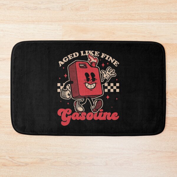 Item preview, Gasoline Vintage Mascot - Getting Old Retro designed and sold by Studio Mootant.