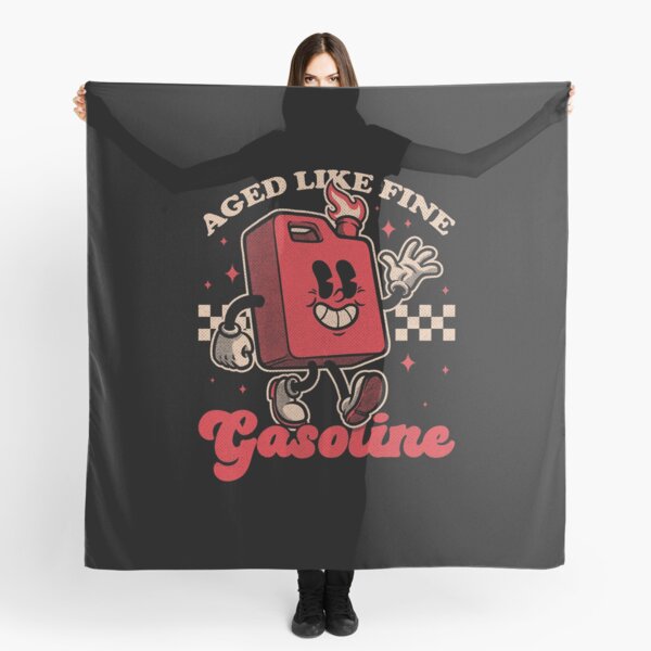 Item preview, Gasoline Vintage Mascot - Getting Old Retro designed and sold by Studio Mootant.