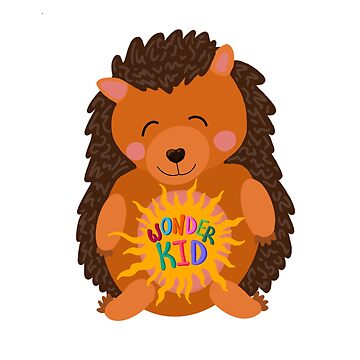 Artwork thumbnail, Hedgie Wonder Kid! by WonderStudioArt