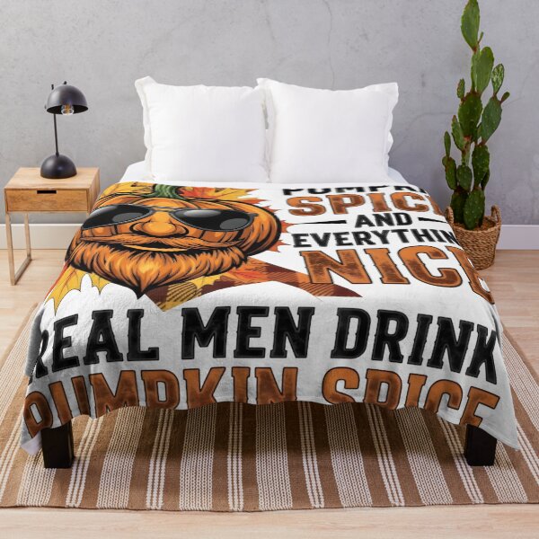 Item preview, Bearded Pumpkin Spice King - Autumn Vibes Hipster Fall Season Funny Quote Design designed and sold by AnnDesignStudio.