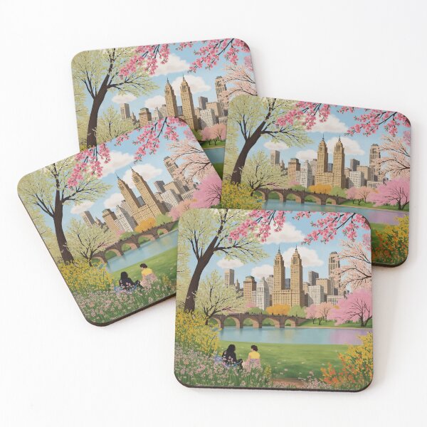 Item preview, Central Park New York City Watercolor designed and sold by Magnolia Valley Art.