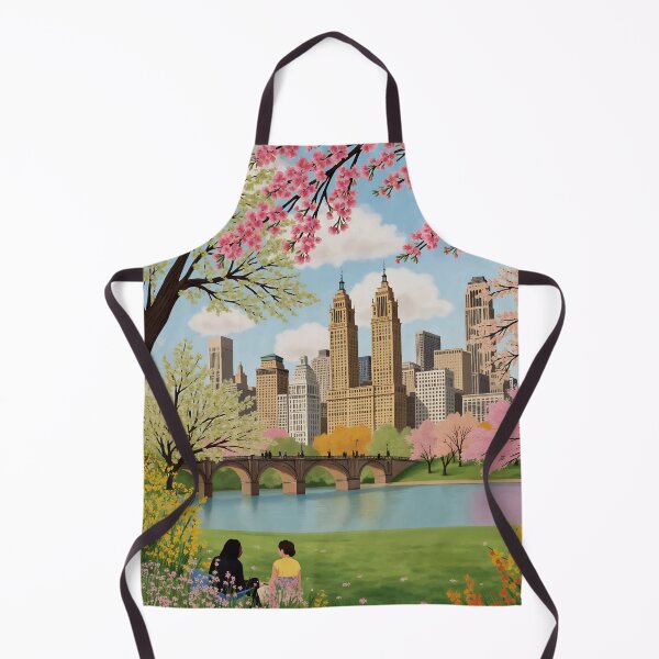 Item preview, Central Park New York City Watercolor designed and sold by Magnolia Valley Art.
