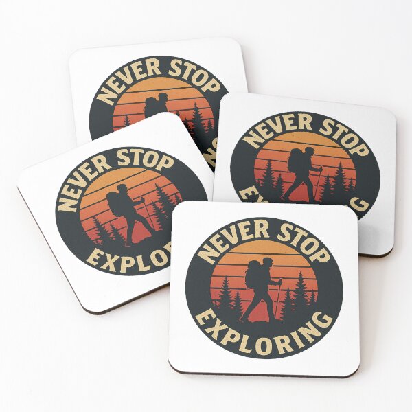 Item preview, Never Stop Exploring designed and sold by FBA.