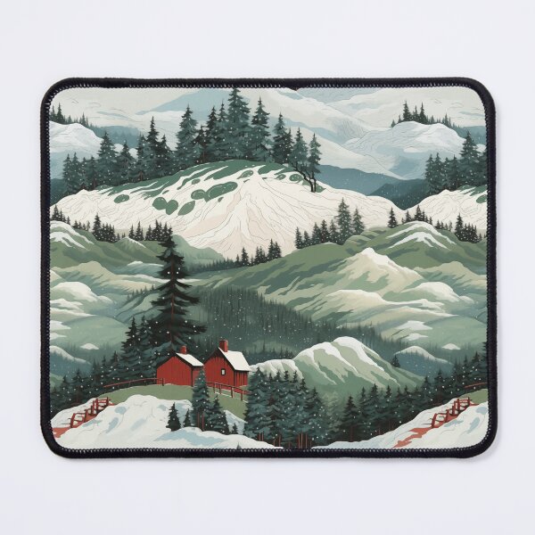 Item preview, Mountain Top Cabin designed and sold by Print Gardens.