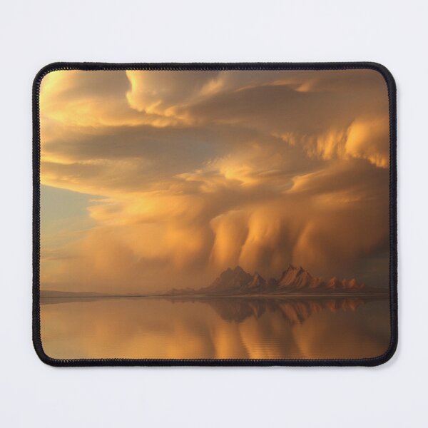 Item preview, Gold and copper lake view designed and sold by SilentSpirits.