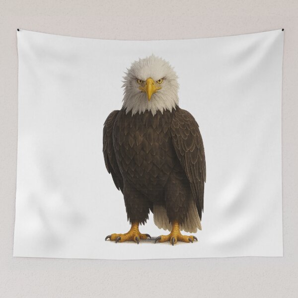 Item preview, Majestic Bald Eagle – Fierce & Powerful 3D Animal Art designed and sold by NeonCore.