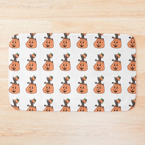 Item preview, Kitty pumpkin designed and sold by desireeling.