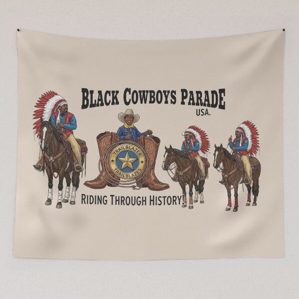 Item preview, Honoring Heritage: Black Cowboys Parade designed and sold by communedesigns.