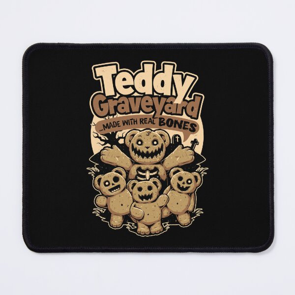 Item preview, Teddy Graveyard Snack - Spooky Creepy Biscuit designed and sold by Studio Mootant.