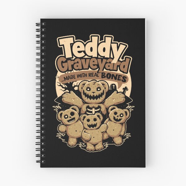 Item preview, Teddy Graveyard Snack - Spooky Creepy Biscuit designed and sold by Studio Mootant.