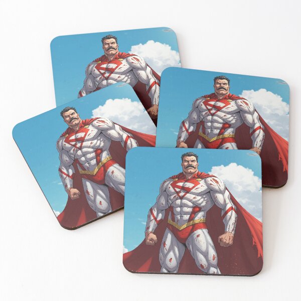 Item preview, Epic Battle-Worn Superhero Art – Powerful Comic Style Warrior Poster designed and sold by -DEEWOLF-.